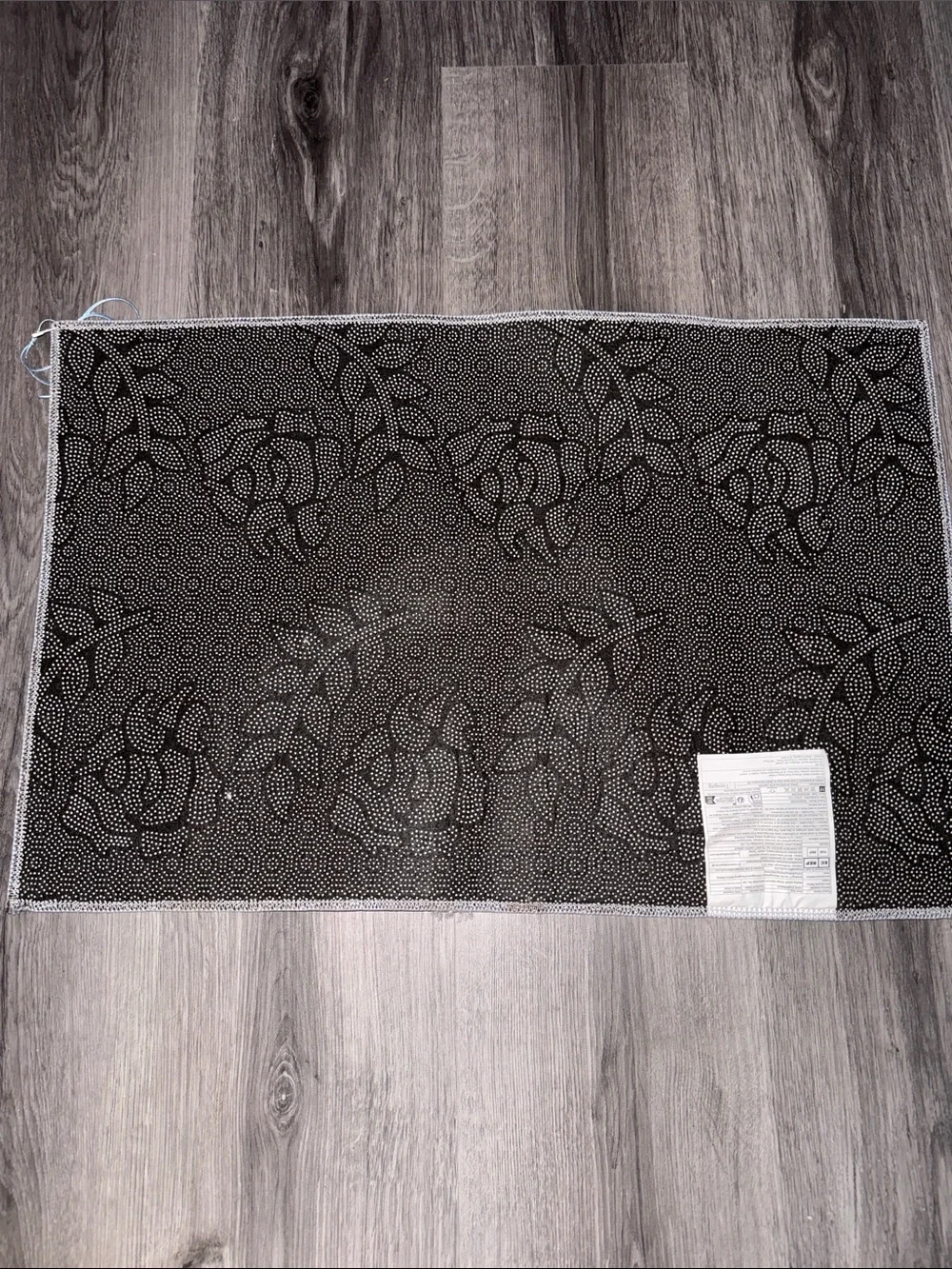 Welcome Duck Doormat - Neutral Tan with Blue Accents